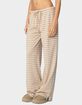 EDIKTED Jona Stripey Slit Pants image number 4