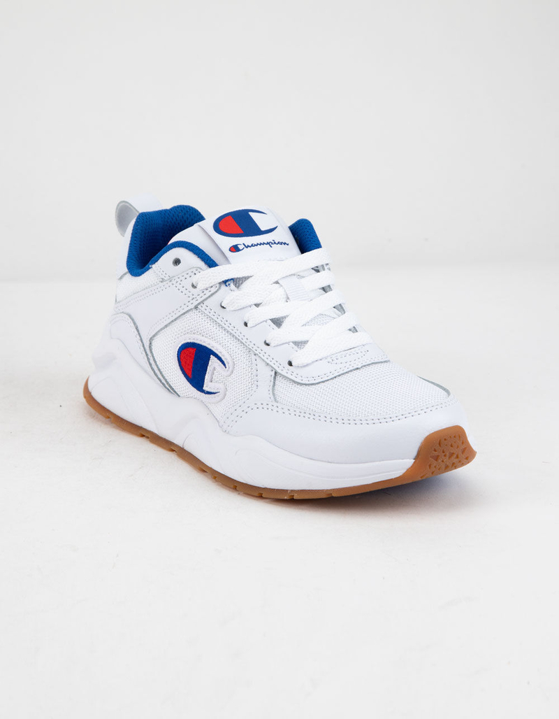 CHAMPION 93Eighteen Classic White Boys Shoes image number 1