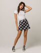 IVY & MAIN Plaid Mini Skirt image number 1