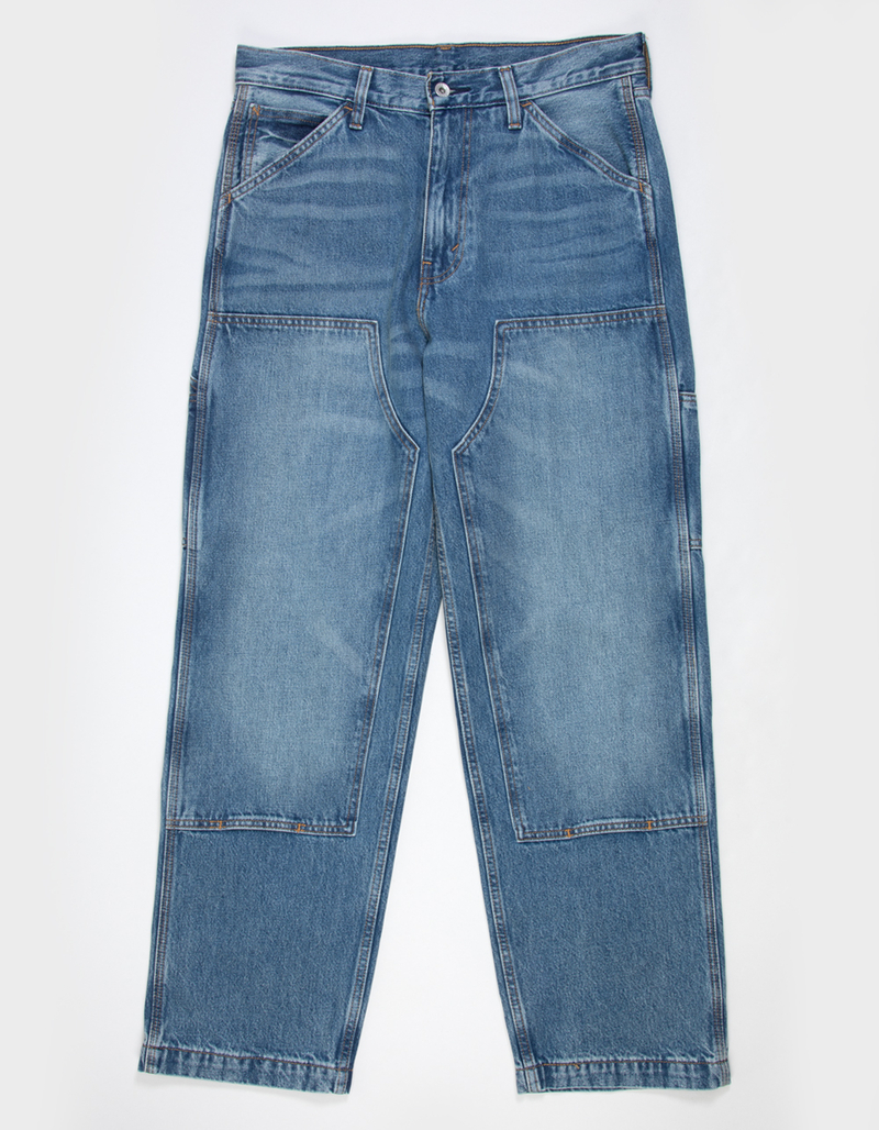 LEVI'S 568 Mens Loose Straight Double-Knee Carpenter Jeans - Detroit Wash image number 4