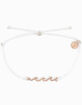 PURA VIDA Delicate Wave White Bracelet image number 1