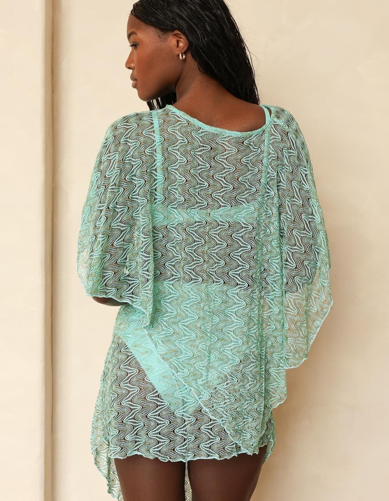 DIPPIN' DAISY'S Juice Caf&eacute; Poncho image number 2