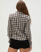 BDG Urban Outfitters Gwen Plaid Womens Button Up Shirt image number 4