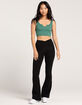 TILLYS Cinch Front Womens Flare Leggings image number 1