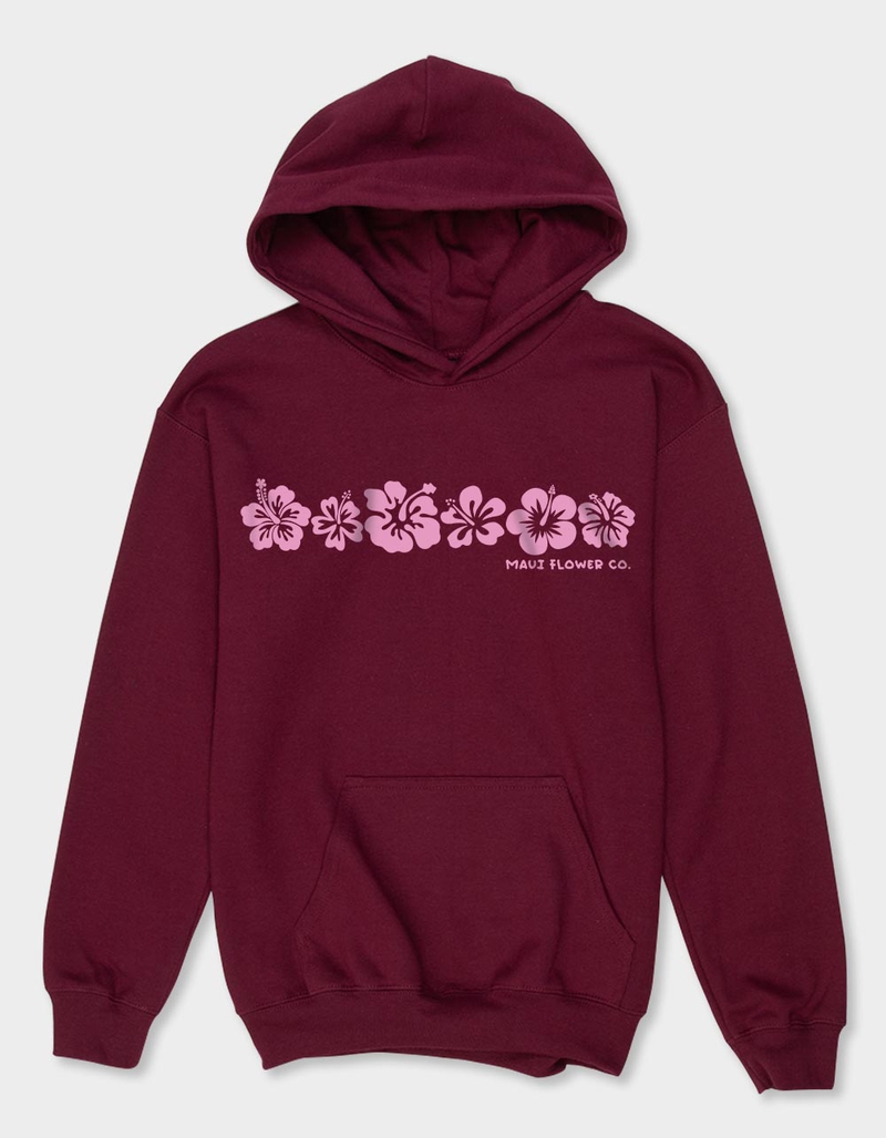 MAUI Flower Co. Unisex Kids Hoodie image number 0