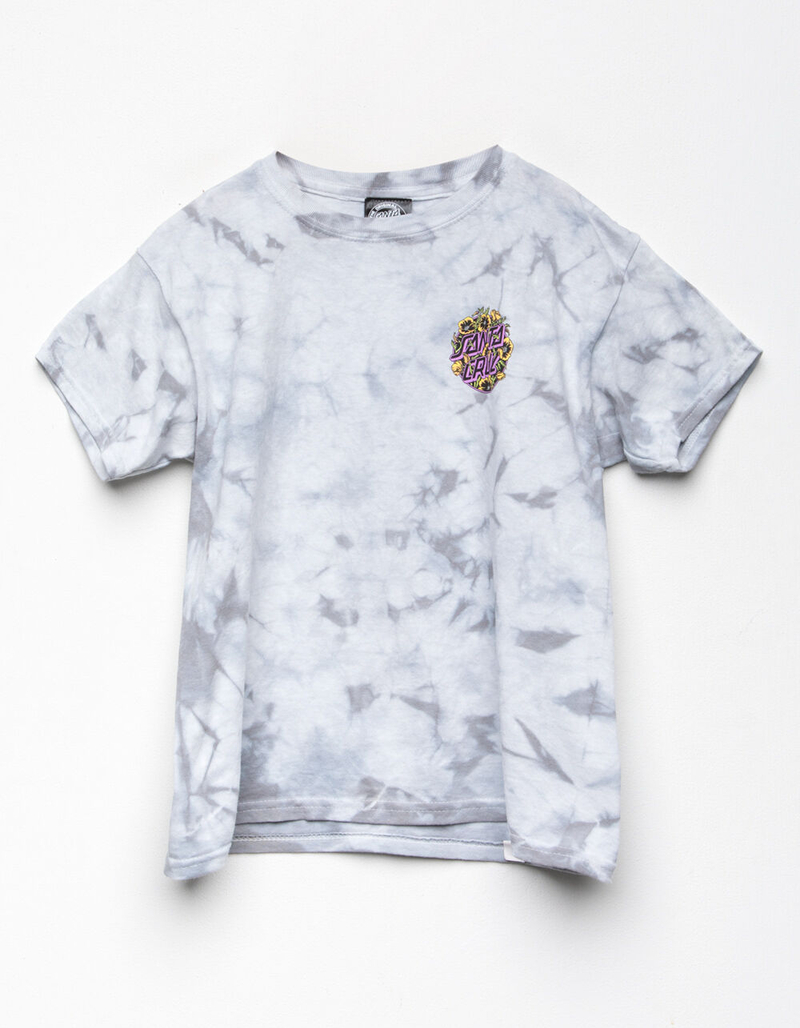 SANTA CRUZ Colored Poppy Dot Girls Tie Dye Tee image number 1