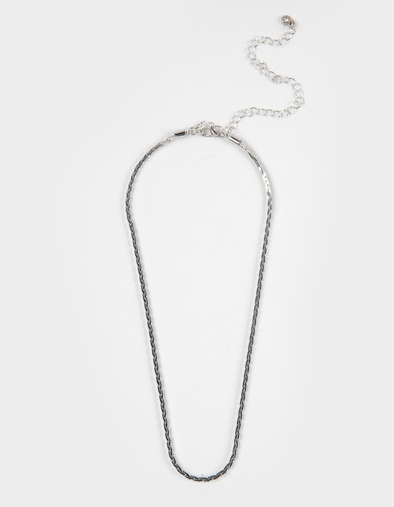 RSQ Mens Stainless Steel Chain Necklace image number 0