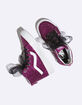 VANS Glitter SK8-Hi Zip Wild Aster & True White Girls Shoes image number 3