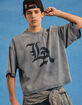 RSQ Mens Textured Baggy Crop Tee image number 1