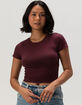 TILLYS Womens Baby Tee image number 1