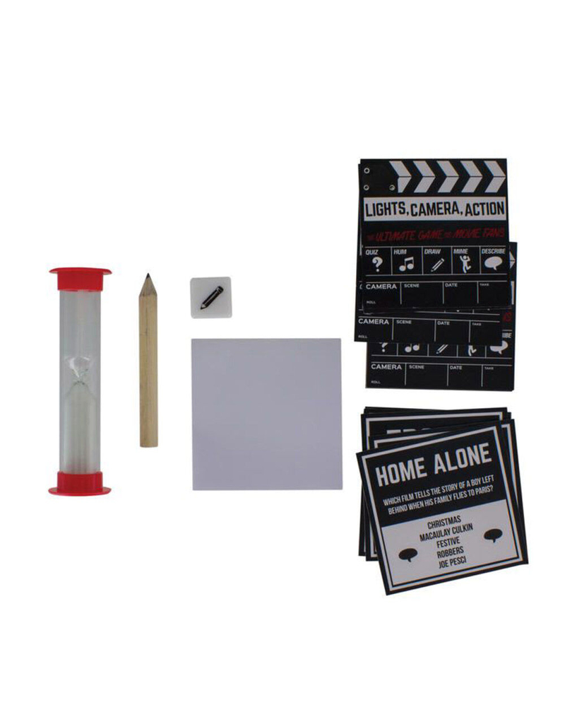 PALADONE Lights, Camera, Action Movie Trivia Game image number 1