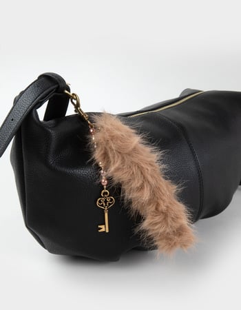 FULL TILT Faux Fur Tail Bag Charm Alternative Image