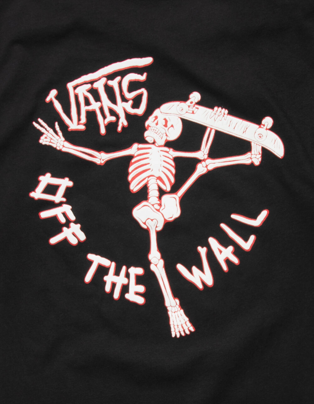 VANS Boneless One Boys T-Shirt - BLACK 