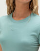 NIKE Sportswear Chill Knit Womens Crop Tee image number 5
