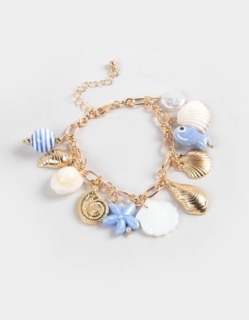 FULL TILT Shell Charm Bracelet Alternative Image