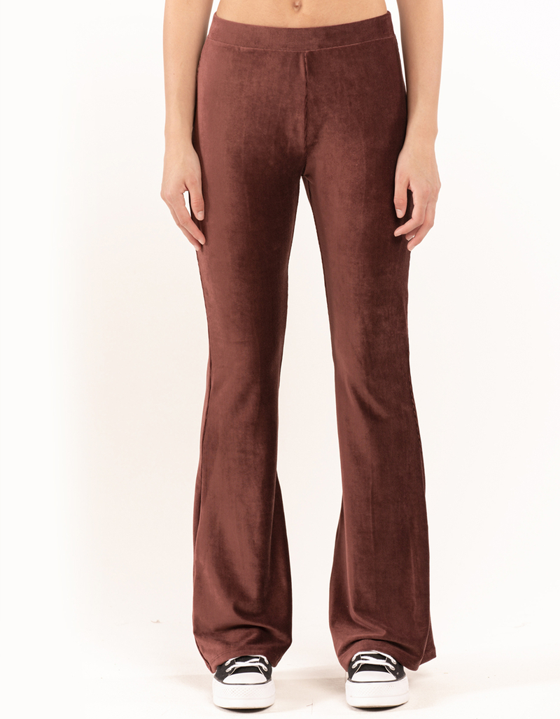 RSQ Womens Knit Corduroy Flare Pants image number 1