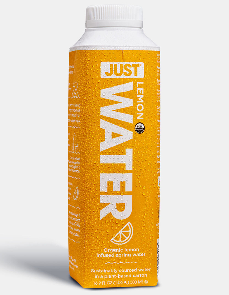 JUST WATER Organic Lemon Spring Water image number 0