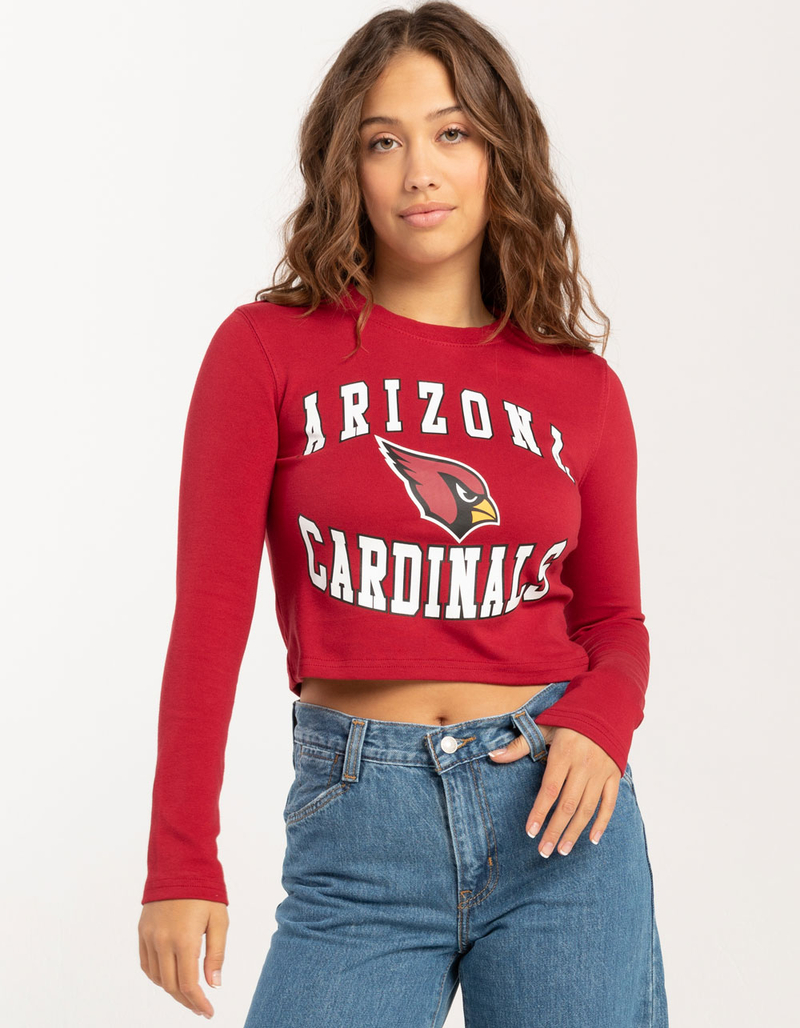 NFL Arizona Cardinals Womens Long Sleeve Baby Tee image number 0