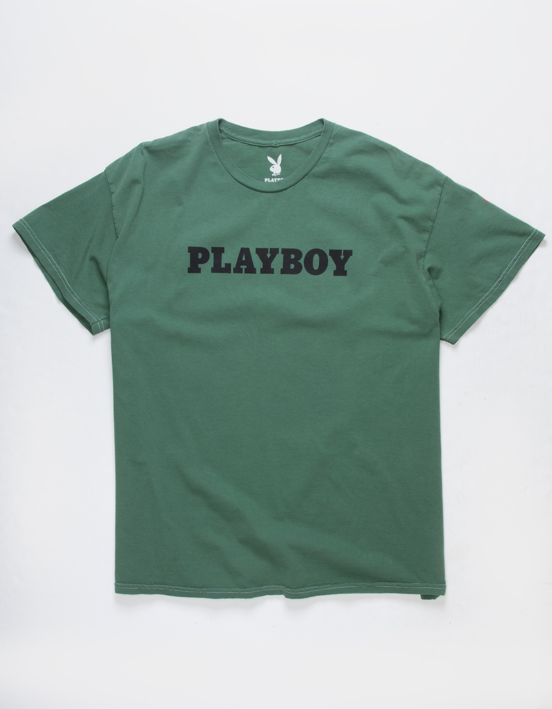 PLAYBOY Printed Bunny Mens Tee image number 1