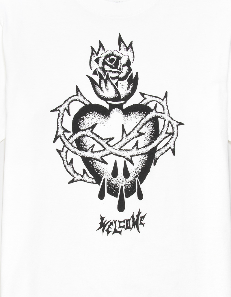 WELCOME SKATEBOARDS Hallowed Mens Boxy Tee image number 1