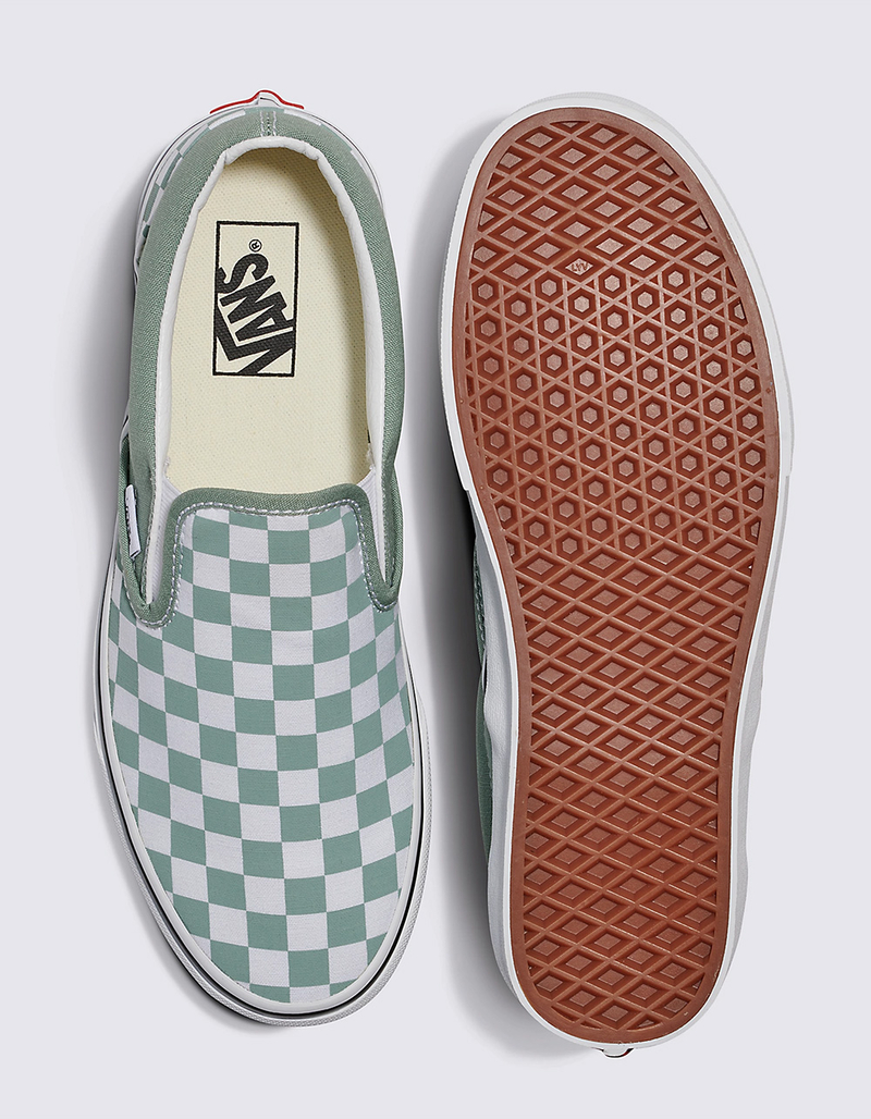 VANS Classic Slip-On Checkerboard Shoes image number 2