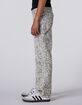 RSQ Girls Low Rise Leopard Print Baggy Carpenter Jeans image number 4