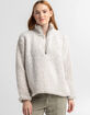 RIP CURL 1/4 ZIP Womens Pullover Sweatshirt image number 1