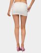 EDIKTED Petite Aisha Low Rise Mini Skirt image number 3
