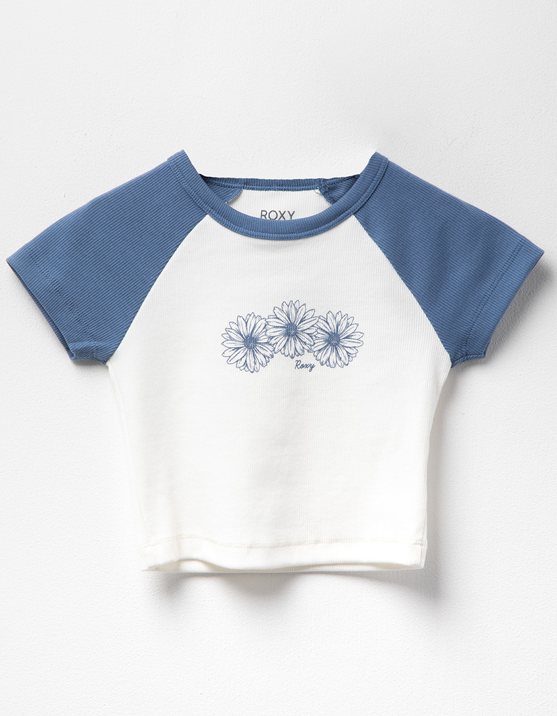 ROXY Daisies Girls Raglan Tee image number 0