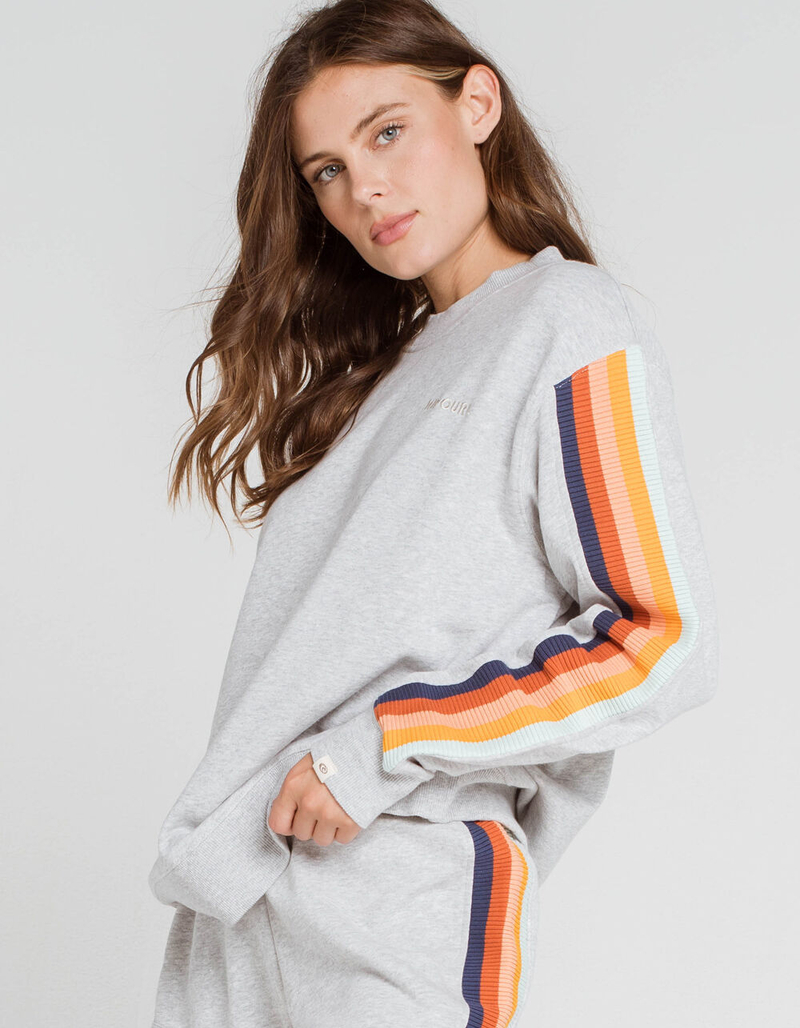 RIP CURL Golden Days Retro Womens Crew Sweatshirt image number 1