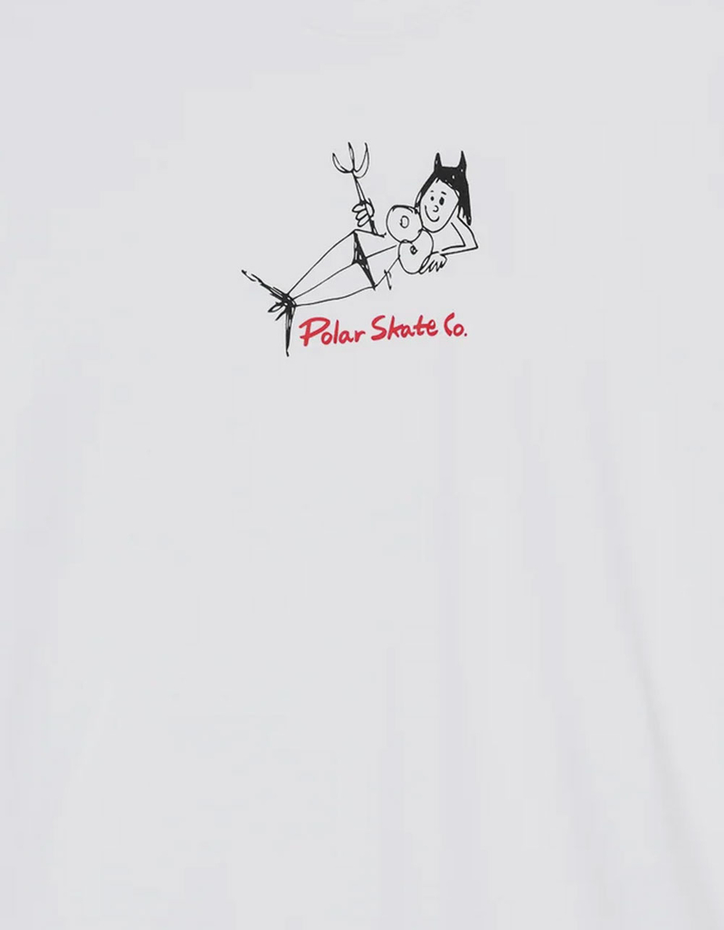 POLAR SKATE CO. Devil Woman Mens Tee image number 1