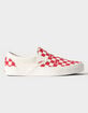 VANS Checkerboard Hearts Womens Classic Slip-On Shoes image number 1