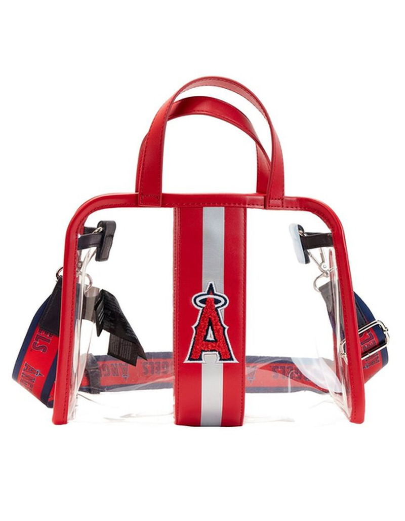 LOUNGEFLY x MLB LA Angels Stadium Crossbody Bag with Pouch image number 2