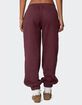 EDIKTED Sasha Bow Detail Sweatpants image number 5