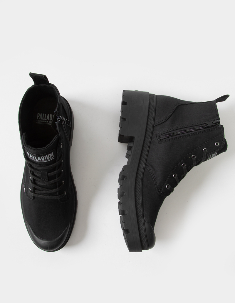 PALLADIUM Pallabase Twill Womens Shoes image number 4