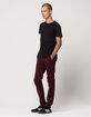 RSQ Seattle Mens Skinny Tapered Stretch Chino Pants image number 1