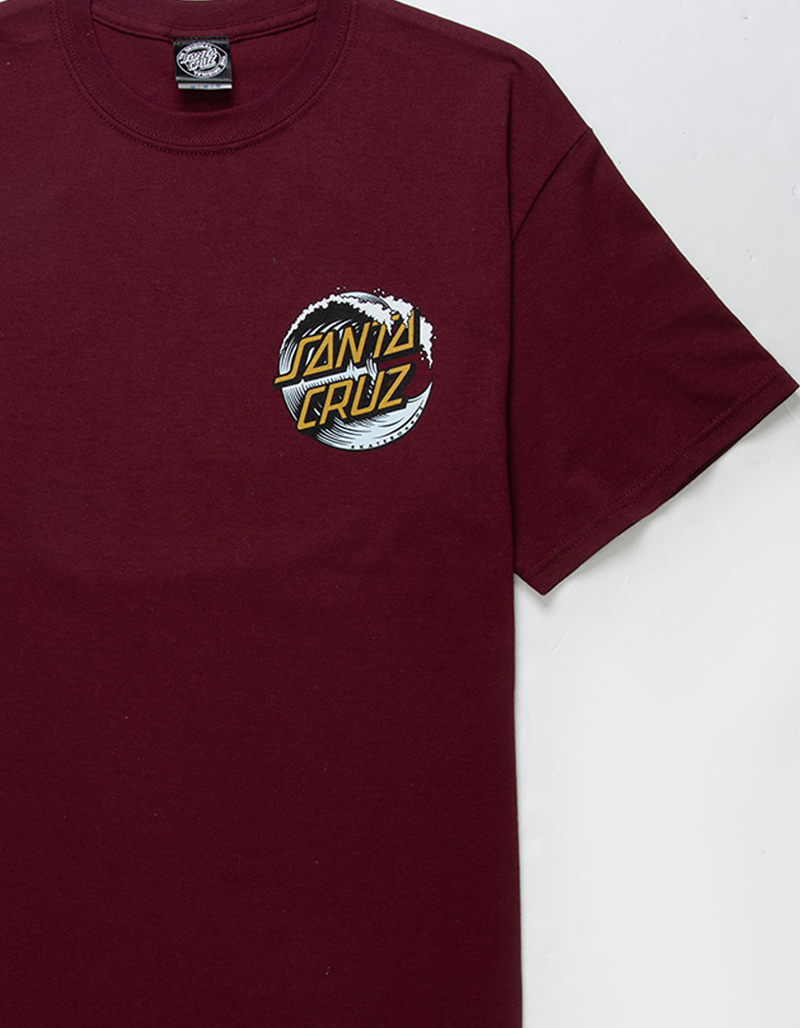 SANTA CRUZ Wave Dot Mens Tee image number 3