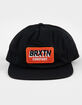 BRIXTON Payment Snapback Hat image number 2
