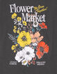 GIRL DANGEROUS Flower Market Girls Boyfriend Tee image number 2