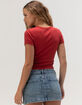 SANRIO Hello Kitty Womens Baby Tee image number 3