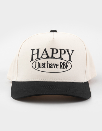 THE HAPPIEST Happy I Just Have RBF Womens Snapback Hat Alternative Image