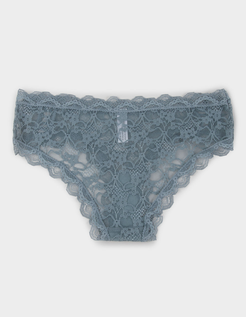 FULL TILT Allover Lace Up Hipster Panties image number 1