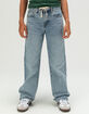 RSQ Girls Tie Baggy Jeans image number 4