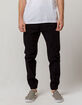 CHARLES AND A HALF Midnight Blue Mens Twill Jogger Pants image number 2