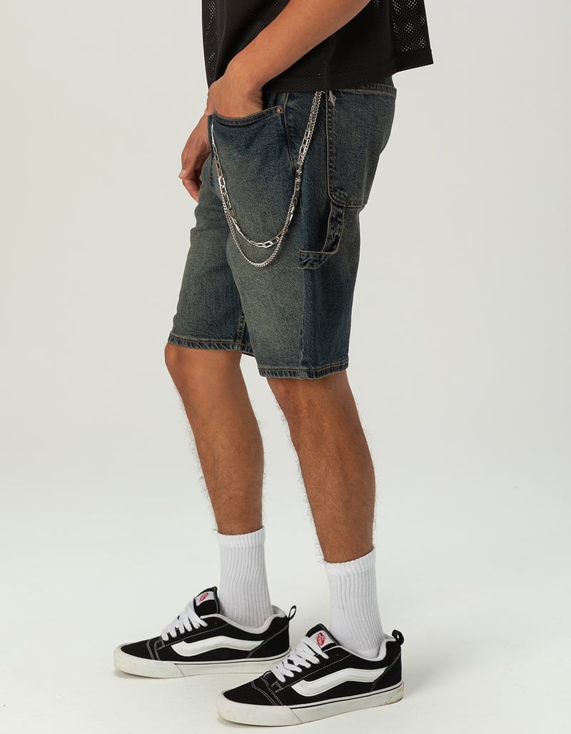 RSQ Mens Loose Carpenter Jorts image number 4