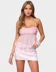 EDIKTED Vella Sequin Sheer Chiffon Top image number 1