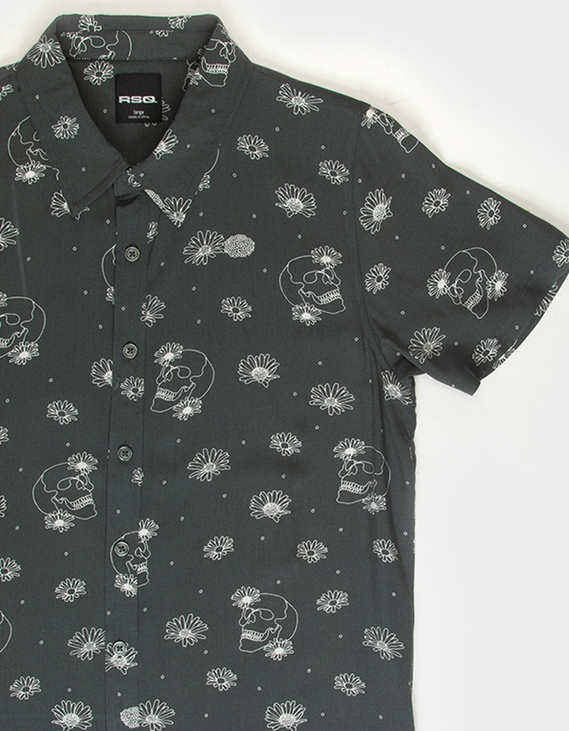 RSQ Boys Scribbleton Button Up Shirt image number 1