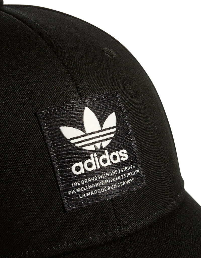 ADIDAS Originals Trefoil Patch Mens Snapback Hat image number 4