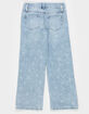 RSQ Girls Low Rise Mini Bow Wide Leg Jeans image number 3