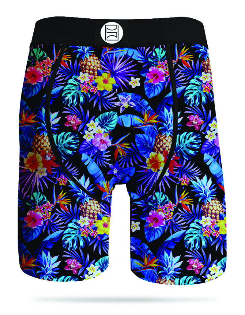 PSD x Sommer Ray Pineapple Blue Mens Boxer Briefs image number 2